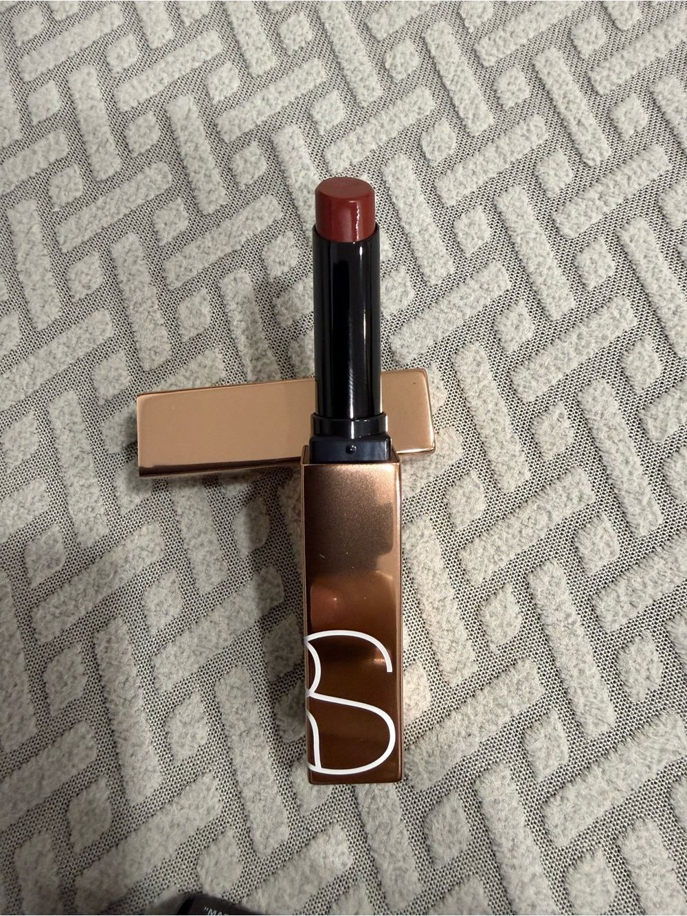 Nars Cosmetics Afterglow Sensual Shine Lipstick in WILD RIDE 227 (Burgundy Red)